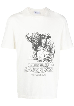Han Kjøbenhavn Masters of Darkness graphic T-shirt - White