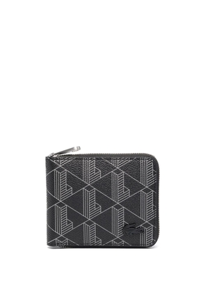 Lacoste monogram-print wallet - Black