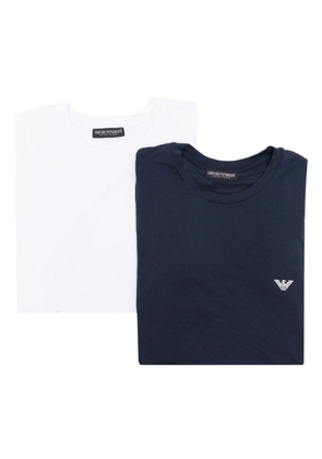 Emporio Armani logo-print T-shirt (set of two) - Blue