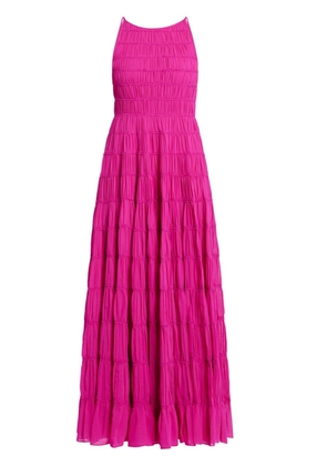 Aje Rosewood ruched maxi dress - Pink