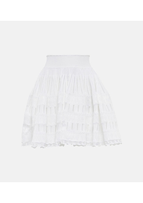 Alaïa Crinoline pleated miniskirt