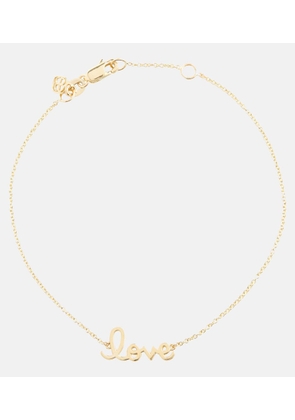 Sydney Evan Love 14kt gold bracelet
