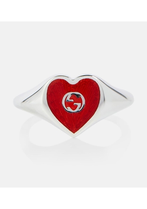 Gucci Gucci Heart sterling silver ring