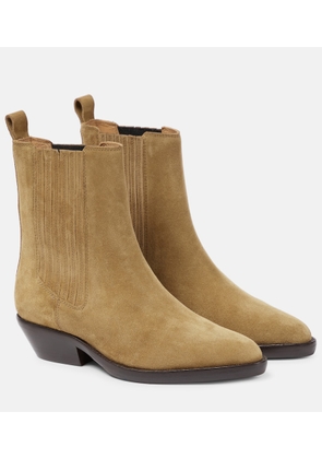 Isabel Marant Delena suede ankle boots