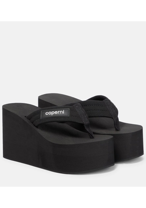 Coperni Platform thong sandals