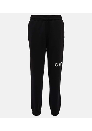 Givenchy Logo cotton jersey sweatpants