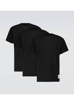 Jil Sander Pack of three cotton T-shirts
