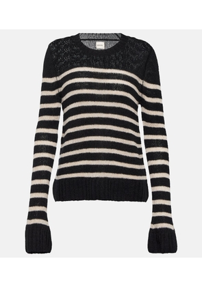 Khaite Tilda striped cashmere sweater