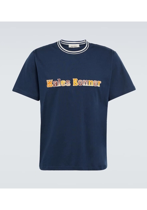 Wales Bonner Original embroidered cotton T-shirt