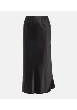 Dorothee Schumacher Sense of Shine silk-blend midi skirt