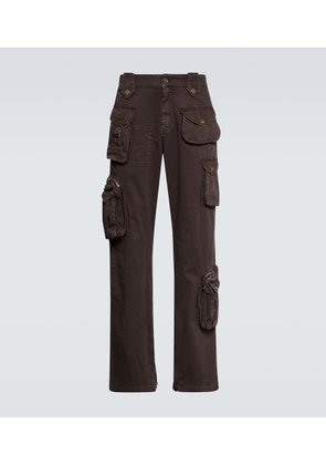 Dolce&Gabbana Mid-rise straight cargo pants