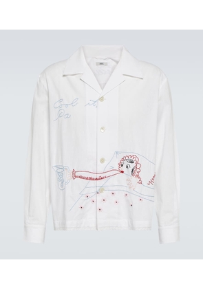 Bode His-and-Hers embroidered cotton shirt