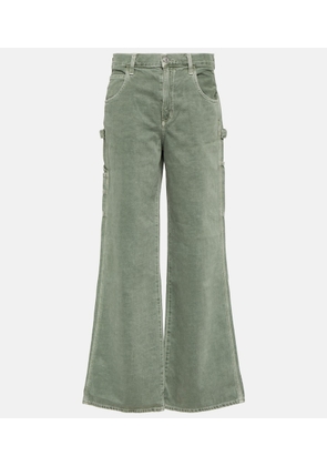 Agolde Magda mid-rise wide-leg jeans