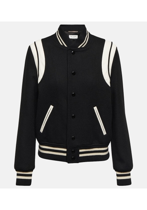 Saint Laurent Wool-blend jacket