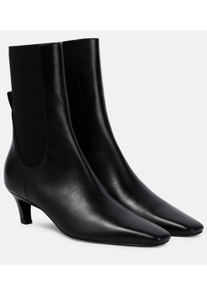 Toteme Leather ankle boots