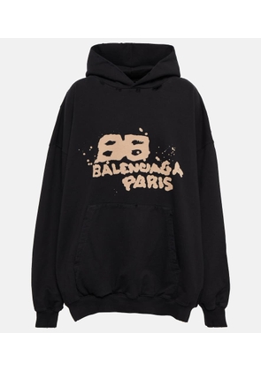 Balenciaga Oversized cotton hoodie