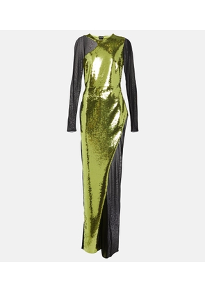 Tom Ford Liquid sequin and tulle gown