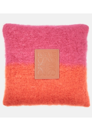 Loewe Mohair and wool-blend cushion