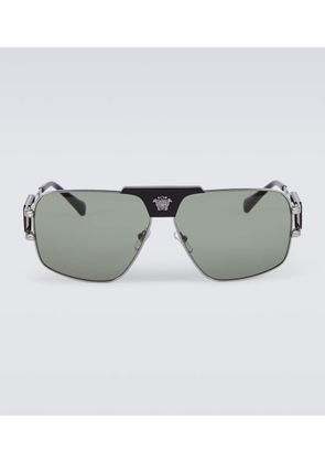 Versace Medusa aviator sunglasses