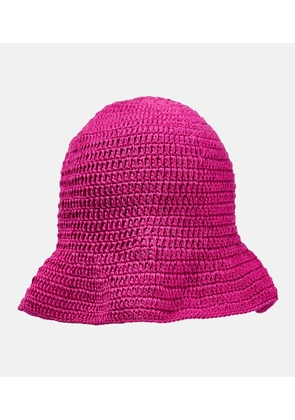 Anna Kosturova Crochet cotton bucket hat
