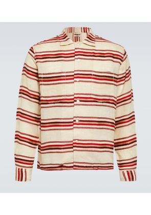 Bode Striped cotton shirt