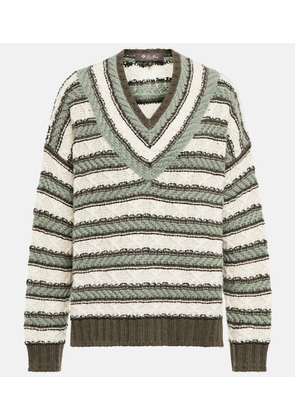 Loro Piana Striped cashmere sweater