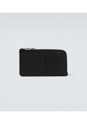 Loewe Anagram zip-up leather wallet