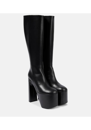 Balenciaga Camden platform leather knee-high boots