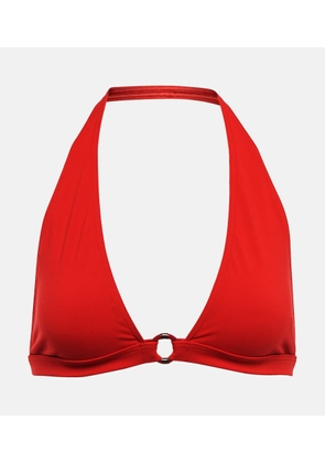 Loro Piana Halter-neck bikini top