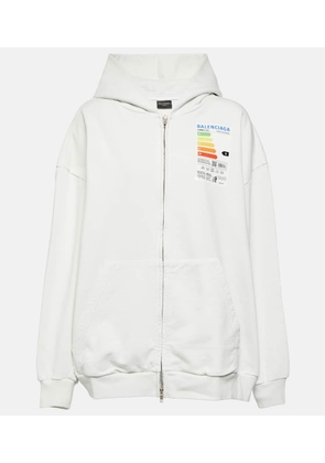 Balenciaga Cotton fleece hoodie