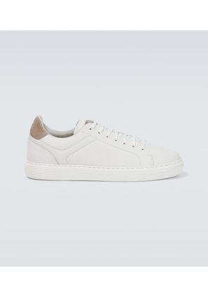 Brunello Cucinelli Leather low-top sneakers