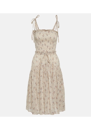 Polo Ralph Lauren Floral cotton midi dress