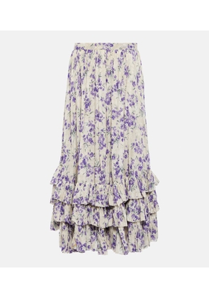 Polo Ralph Lauren Floral cotton maxi skirt
