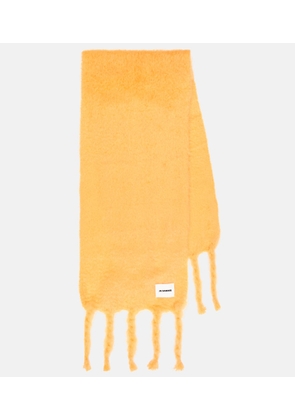 Jil Sander Mohair and wool-blend scarf