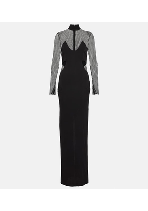 Tom Ford Long-sleeved cutout gown