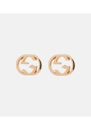 Gucci Interlocking G 18kt gold earrings