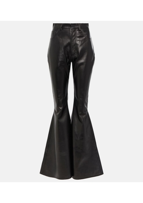 Alaïa Flared leather pants