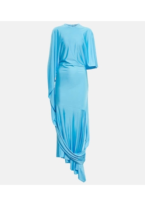 Stella McCartney Draped asymmetric maxi dress