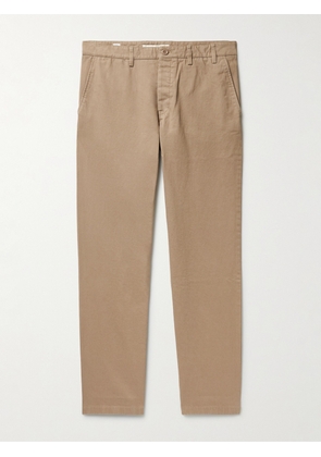 Norse Projects - Aros Heavy Straight-Leg Organic Cotton Trousers - Men - Neutrals - UK/US 28