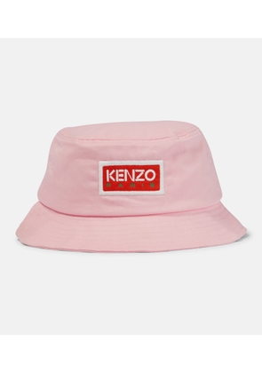 Kenzo Embroidered logo cotton sun hat