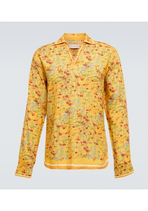 Orlebar Brown Ridley floral shirt