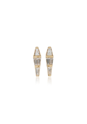 Nikos Koulis - Medium Spectrum 18K Gold Diamond Stud Earrings - Gold - OS - Moda Operandi - Gifts For Her