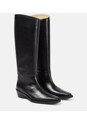 Proenza Schouler Bronco leather knee-high boots