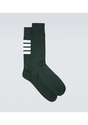 Thom Browne 4-Bar cotton-blend socks