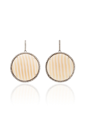 Kimberly McDonald - One-Of-A-Kind Striped Chalcedony Discs - Neutral - OS - Moda Operandi - Gifts For Her