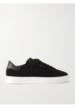 Axel Arigato - Clean 90 Leather-Trimmed Suede Sneakers - Men - Black - EU 39