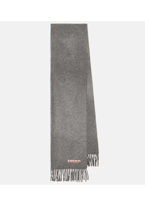 Acne Studios Canada Narrow cashmere scarf