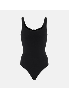 Wolford Jamaica stretch-cotton bodysuit black