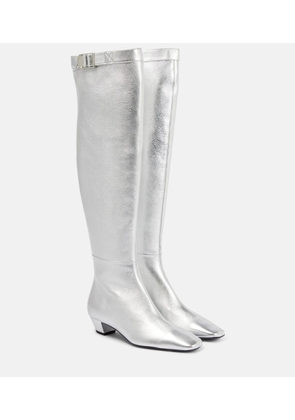 Tom Ford Metallic over-the-knee boots