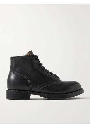 Visvim - Brigadier Folk Leather Boots - Men - Black - US 8